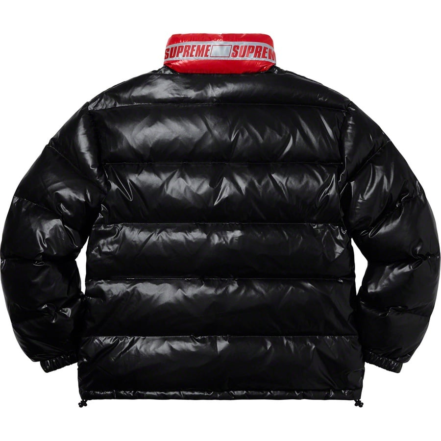 Details on Shiny Reversible Puffy Jacket Black from spring summer
                                                    2020 (Price is $198)