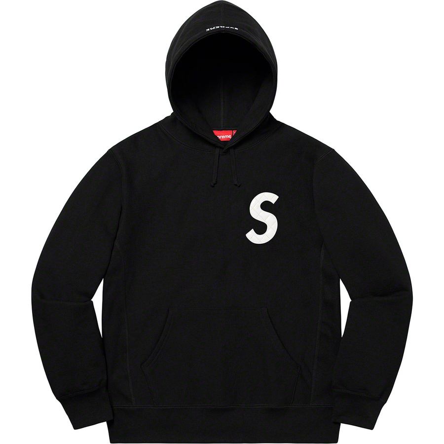 Details on S Logo Hooded Sweatshirt Black from spring summer 2020 (Price is $158)