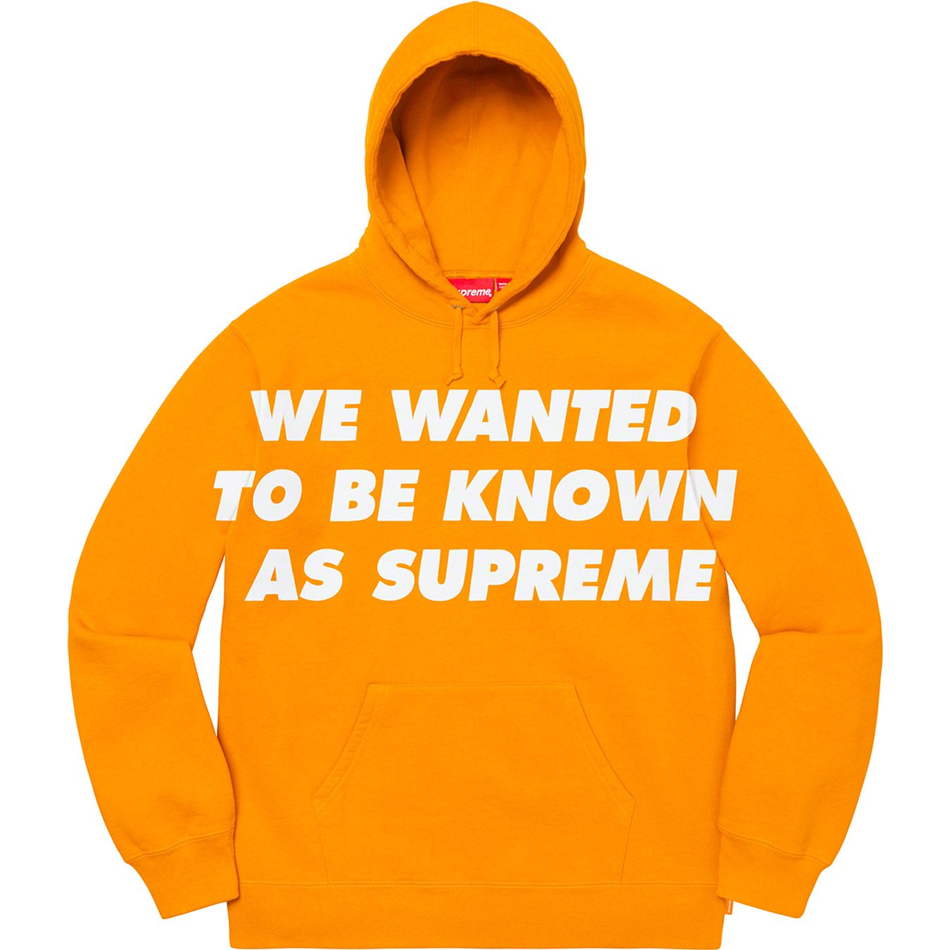 Known As Hooded Sweatshirt - spring summer 2020 - Supreme