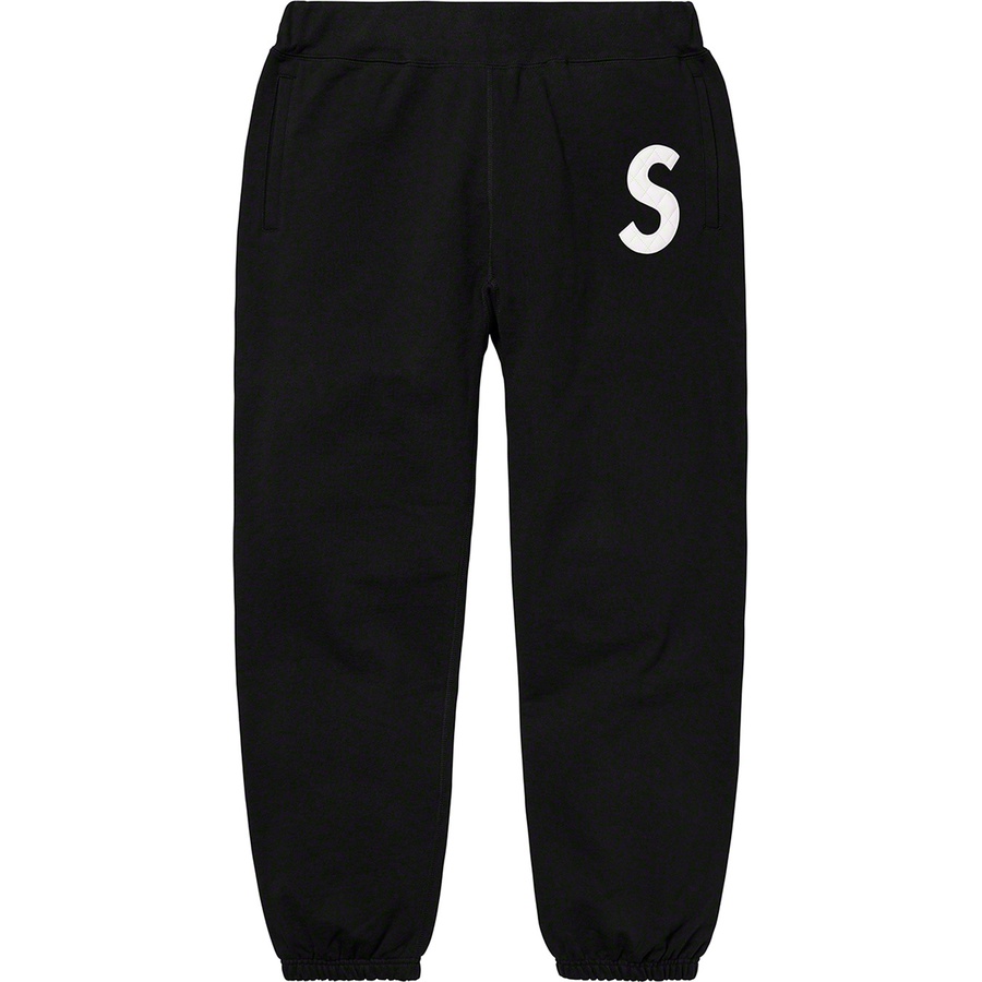 Details on S Logo Sweatpant Black from spring summer
                                                    2020 (Price is $158)