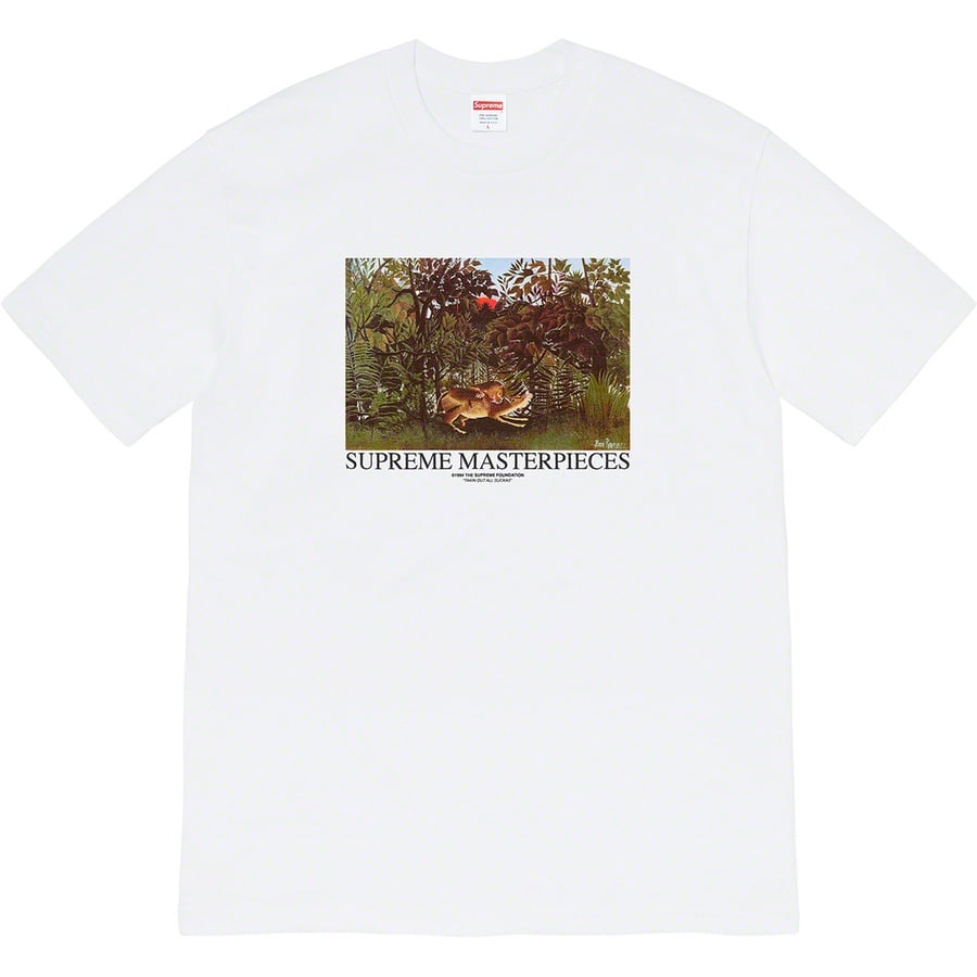 Details on Masterpieces Tee White from spring summer
                                                    2020 (Price is $38)