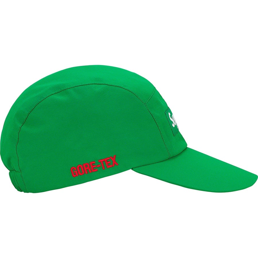 Details on GORE-TEX Long Bill Camp Cap Green from spring summer
                                                    2020 (Price is $60)