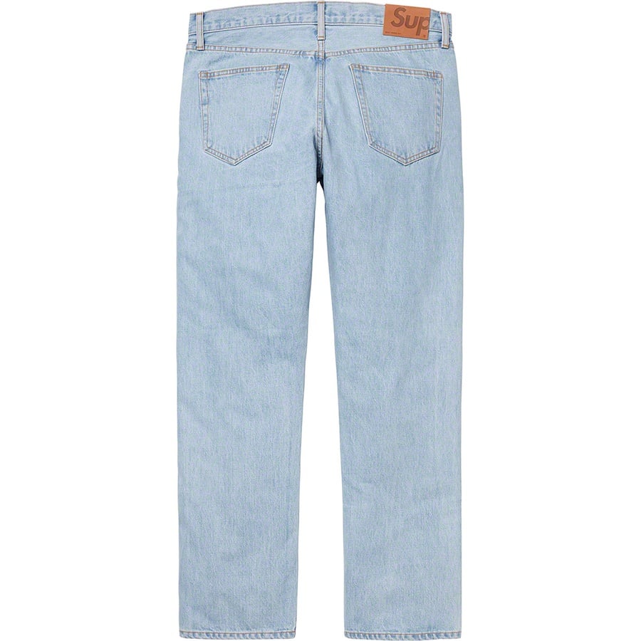Details on Stone Washed Slim Jean Stone Washed Indigo from spring summer 2020 (Price is $168)