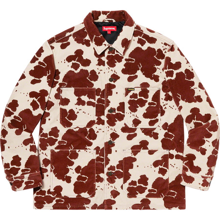 Details on Velvet Chore Coat Cow from spring summer
                                                    2020 (Price is $198)