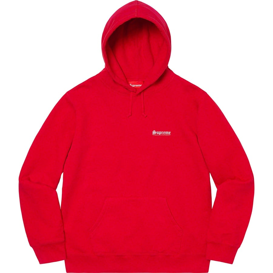 Details on Mary Hooded Sweatshirt Red from spring summer
                                                    2020 (Price is $178)