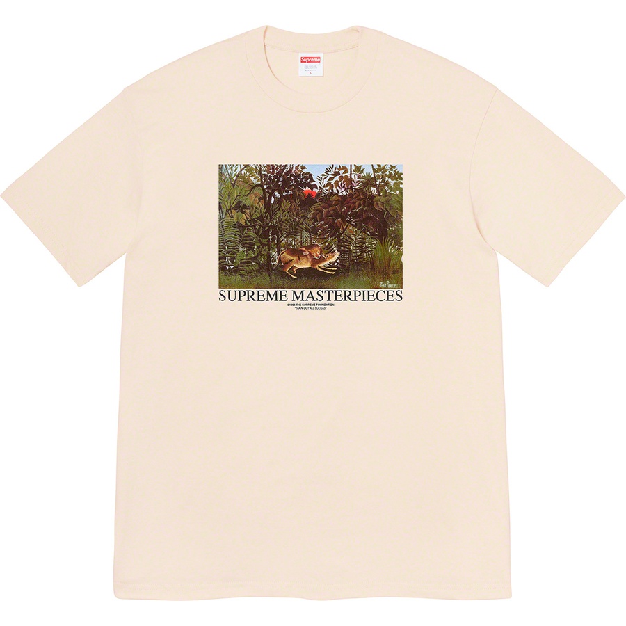 Details on Masterpieces Tee Natural from spring summer 2020 (Price is $38)