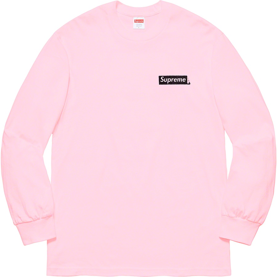 Details on Sacred Unique L S Tee Light Pink from spring summer 2020 (Price is $40)