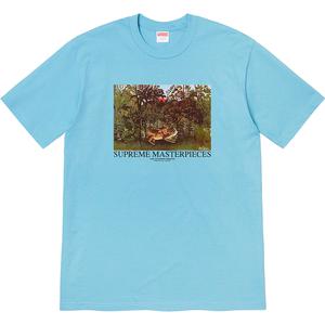 supreme masterpieces tee white