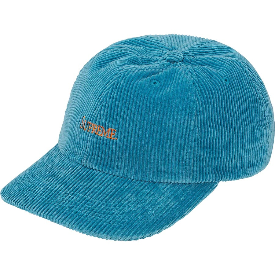Details on Corduroy 6-Panel Bright Blue from spring summer 2020 (Price is $48)