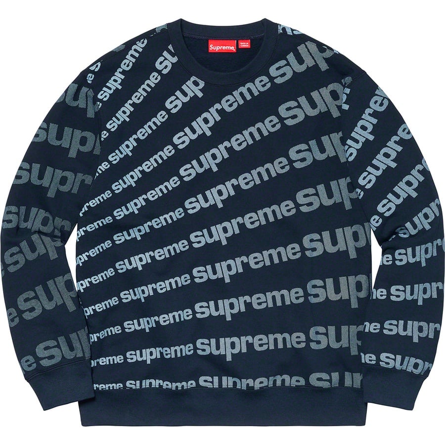Details on Radial Crewneck Navy from spring summer 2020 (Price is $148)