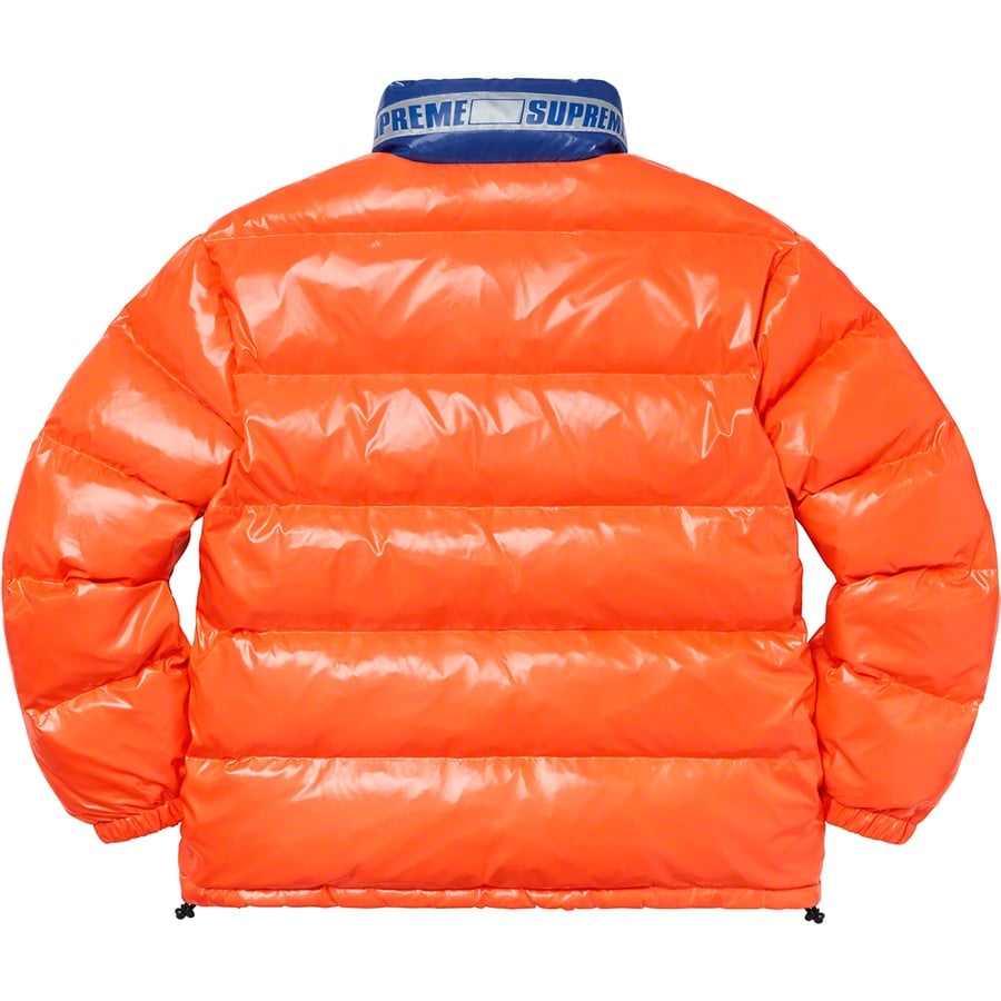 Details on Shiny Reversible Puffy Jacket Orange from spring summer
                                                    2020 (Price is $198)