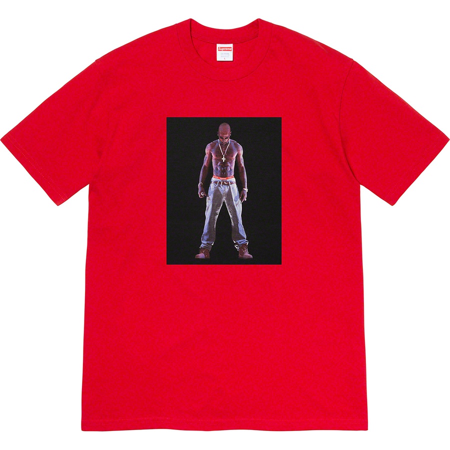 Supreme Tupac Hologram Tee (SS20) - Red - $48