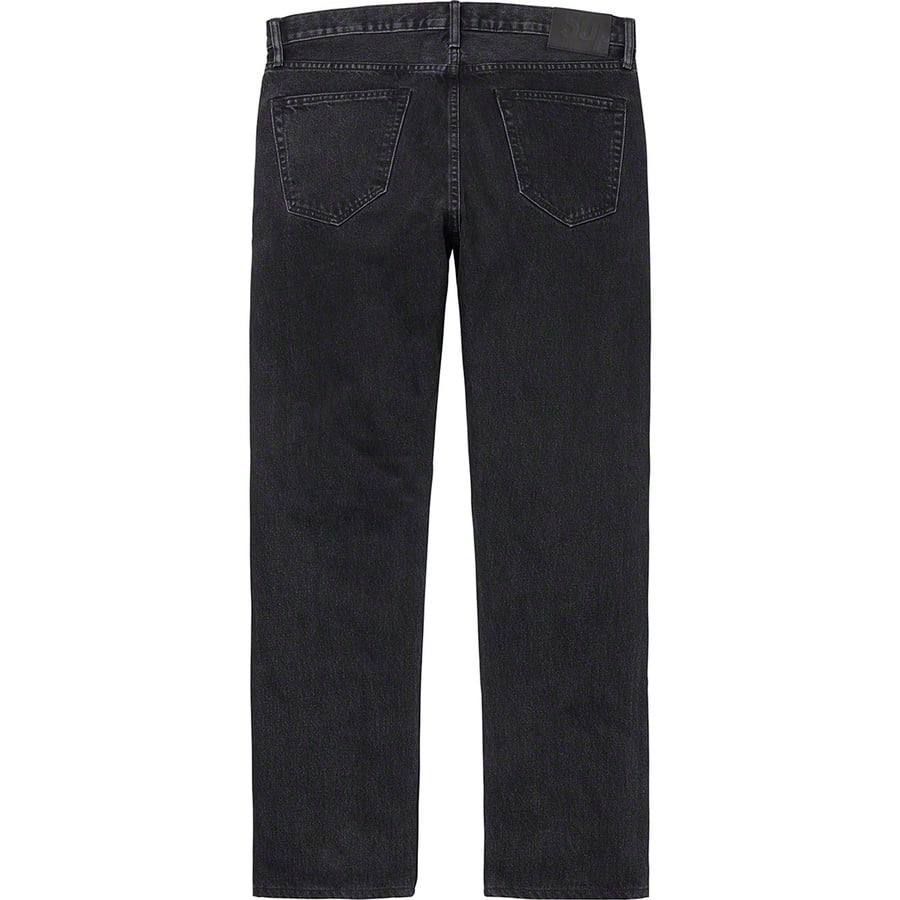 Details on Stone Washed Black Slim Jean Washed Black from spring summer
                                                    2020 (Price is $148)