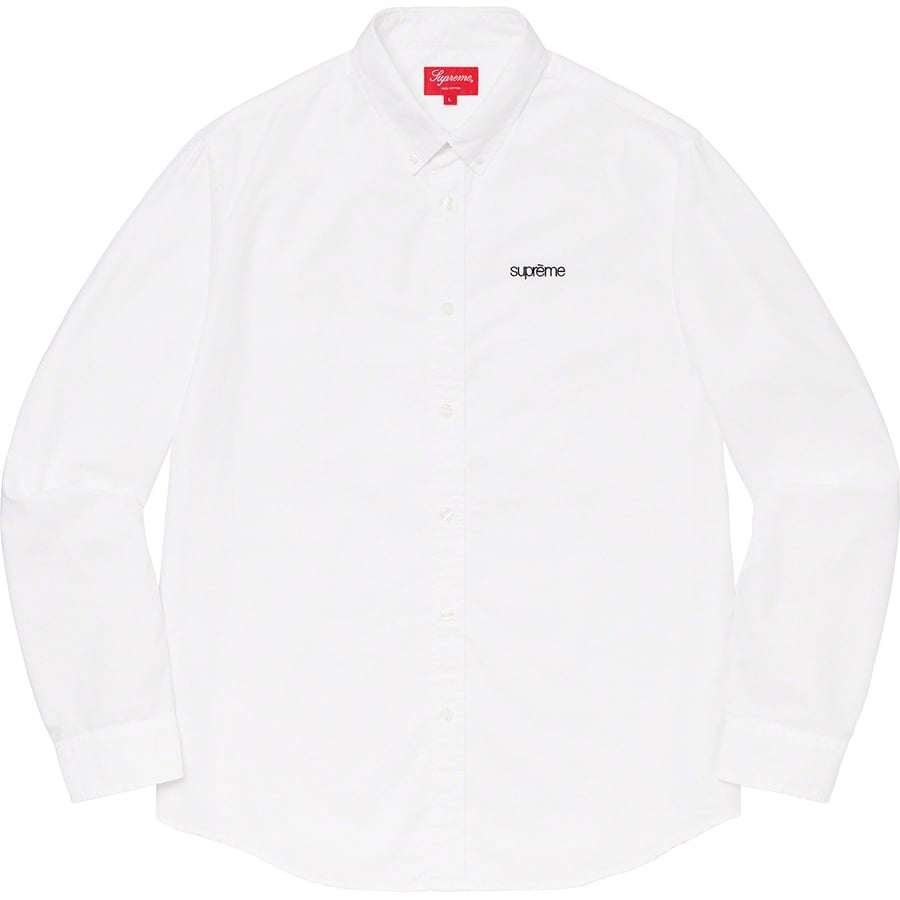 Details on Oxford Shirt White from spring summer 2020 (Price is $118)