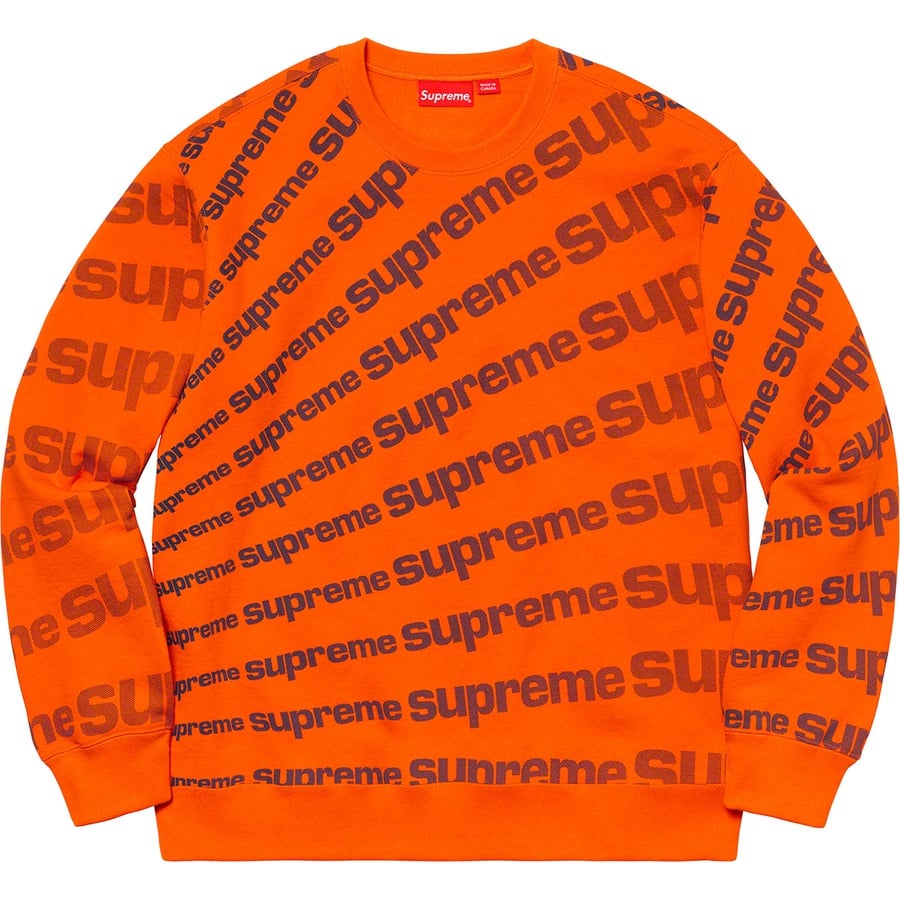 Details on Radial Crewneck Orange from spring summer
                                                    2020 (Price is $148)