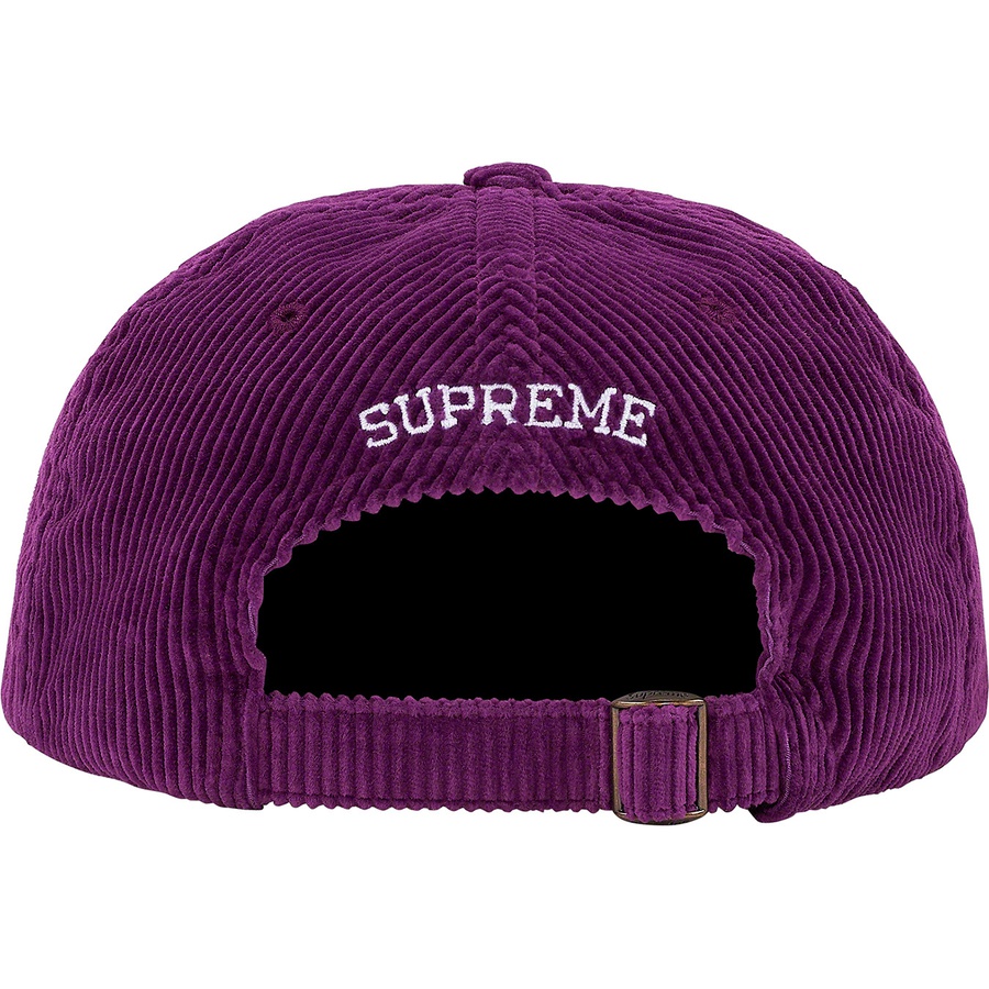 Supreme Corduroy 6-Panel (SS20) - Purple - $48