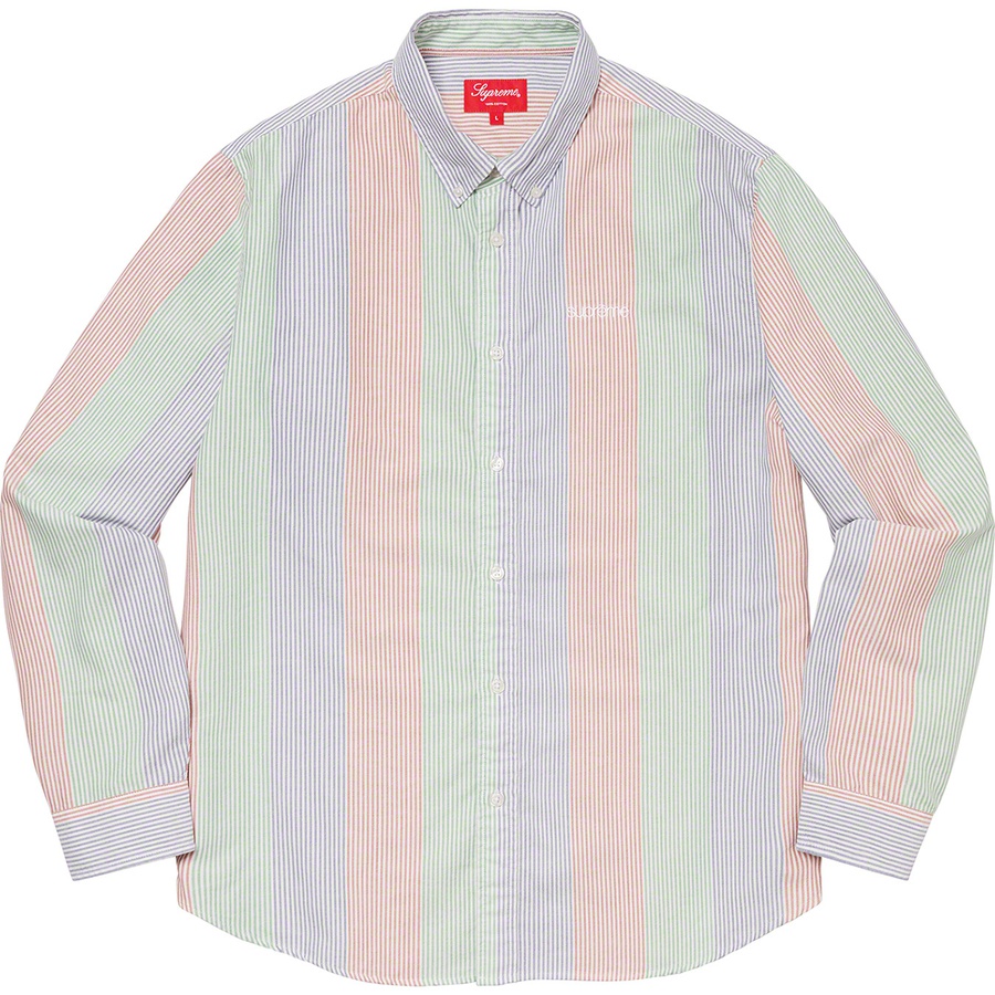 Details on Oxford Shirt Red Multi Stripe from spring summer 2020 (Price is $118)