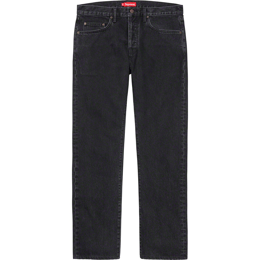 Details on Stone Washed Black Slim Jean Washed Black from spring summer
                                                    2020 (Price is $148)