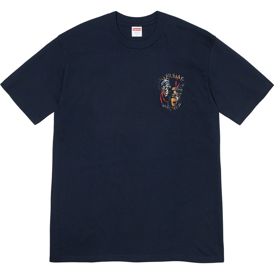 Details on Laugh Now Tee Navy from spring summer 2020 (Price is $38)