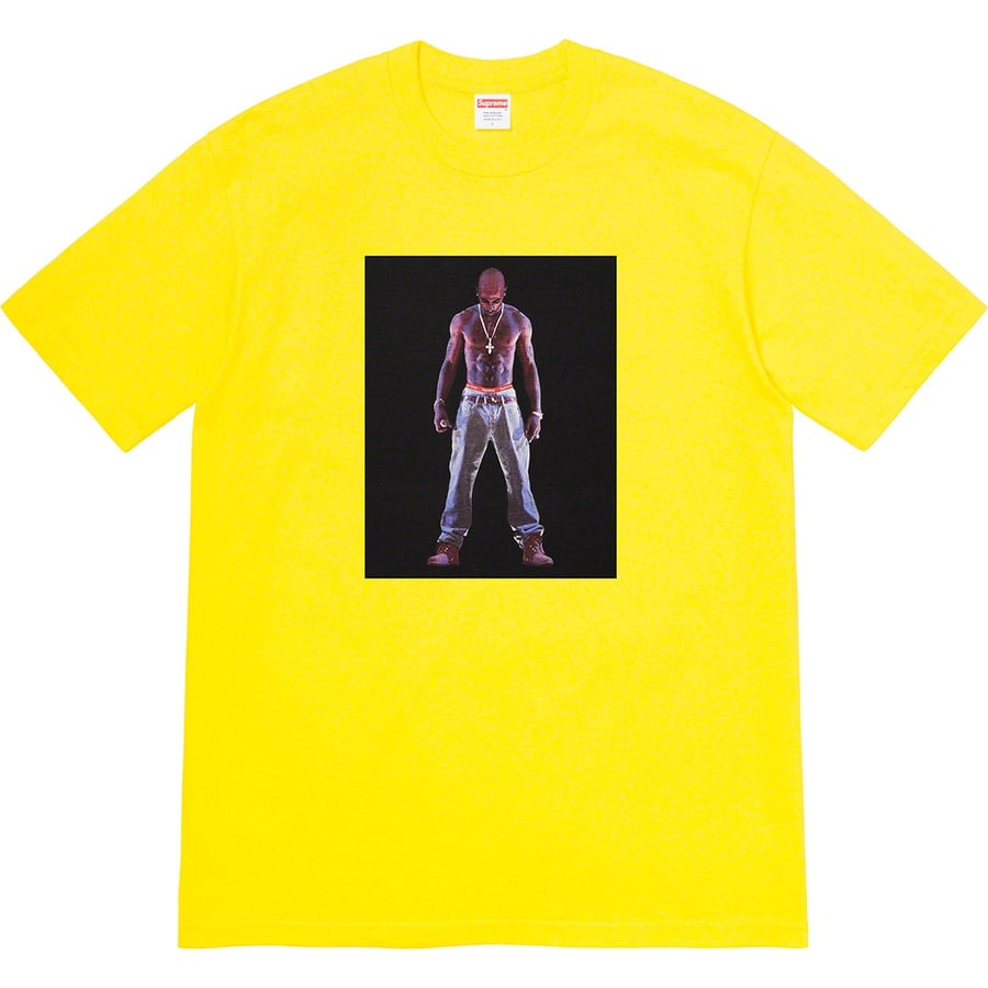 Details on Tupac Hologram Tee Yellow from spring summer
                                                    2020 (Price is $48)