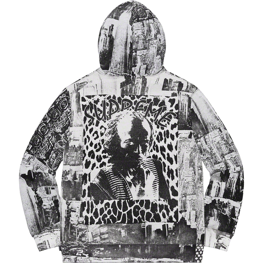 Details on Miles Davis Hooded Sweatshirt Black from spring summer 2020 (Price is $198)