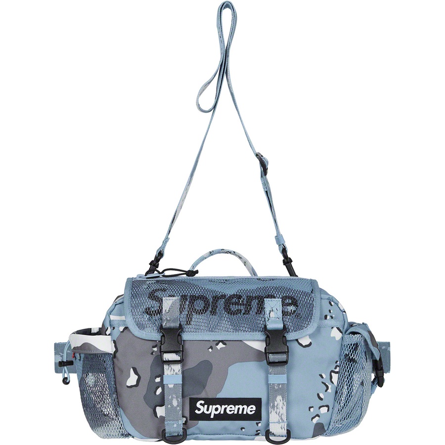 Details on Waist Bag Blue Chocolate Chip Camo from spring summer 2020 (Price is $98)
