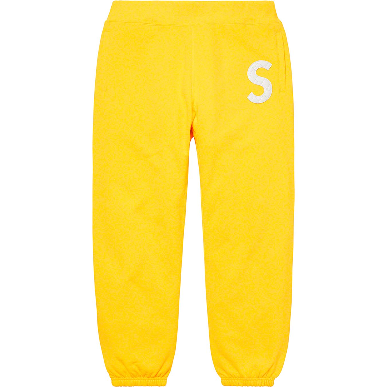 Supreme S Logo Sweatpants FW20 White Size Medium BRAND NEW RARE Sweats