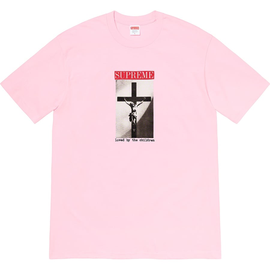 Supreme Loved By The Children Tee (SS20) - Light Pink - $38
