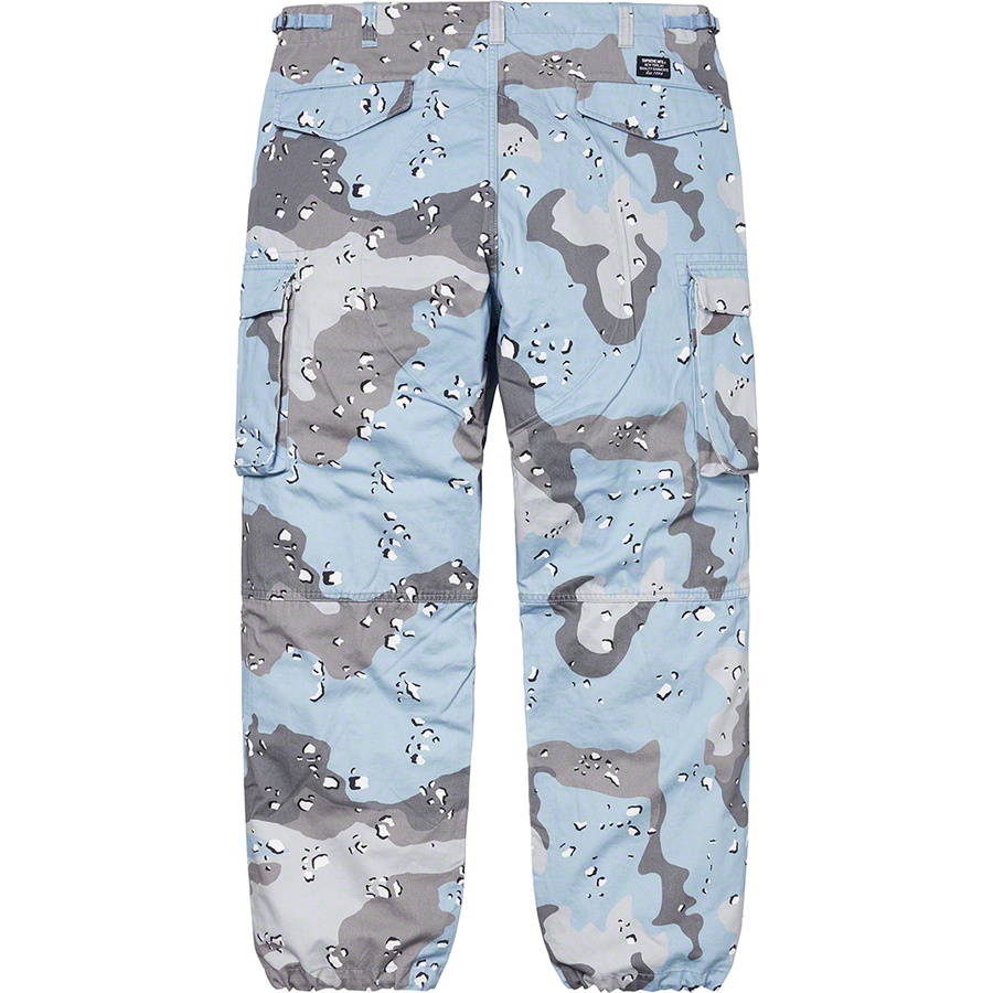 Details on Cargo Pant Blue Chocolate Chip Camo from spring summer
                                                    2020 (Price is $148)