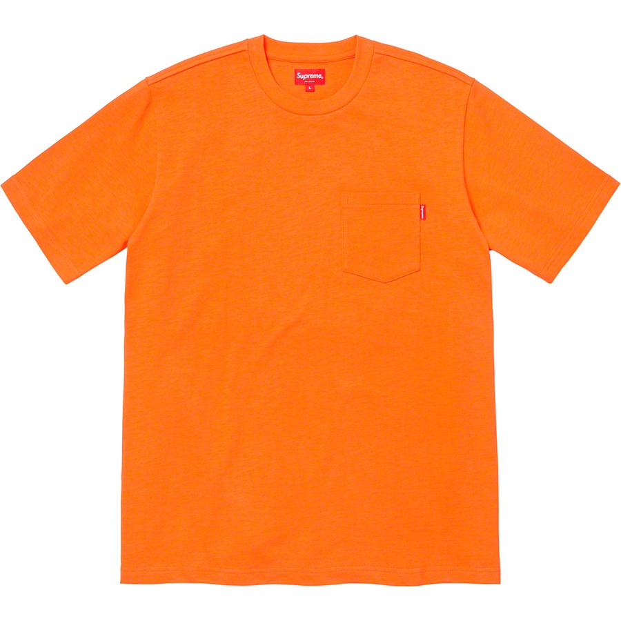 Details on S S Pocket Tee Orange from spring summer 2020 (Price is $60)