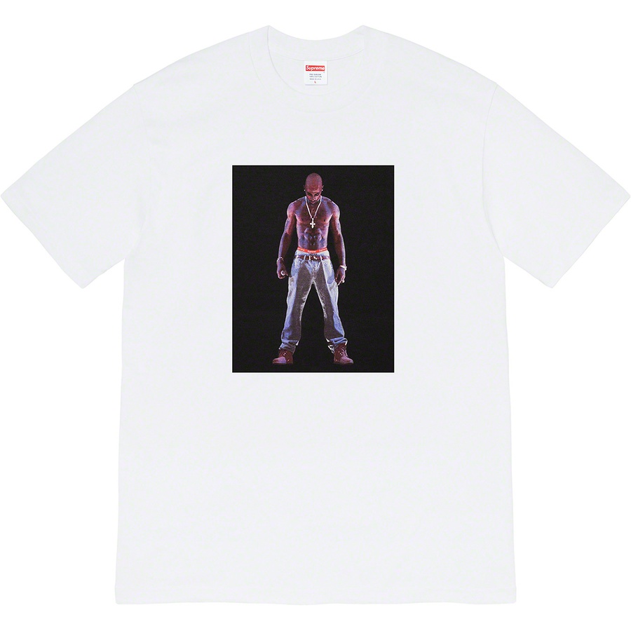 Details on Tupac Hologram Tee White from spring summer 2020 (Price is $48)