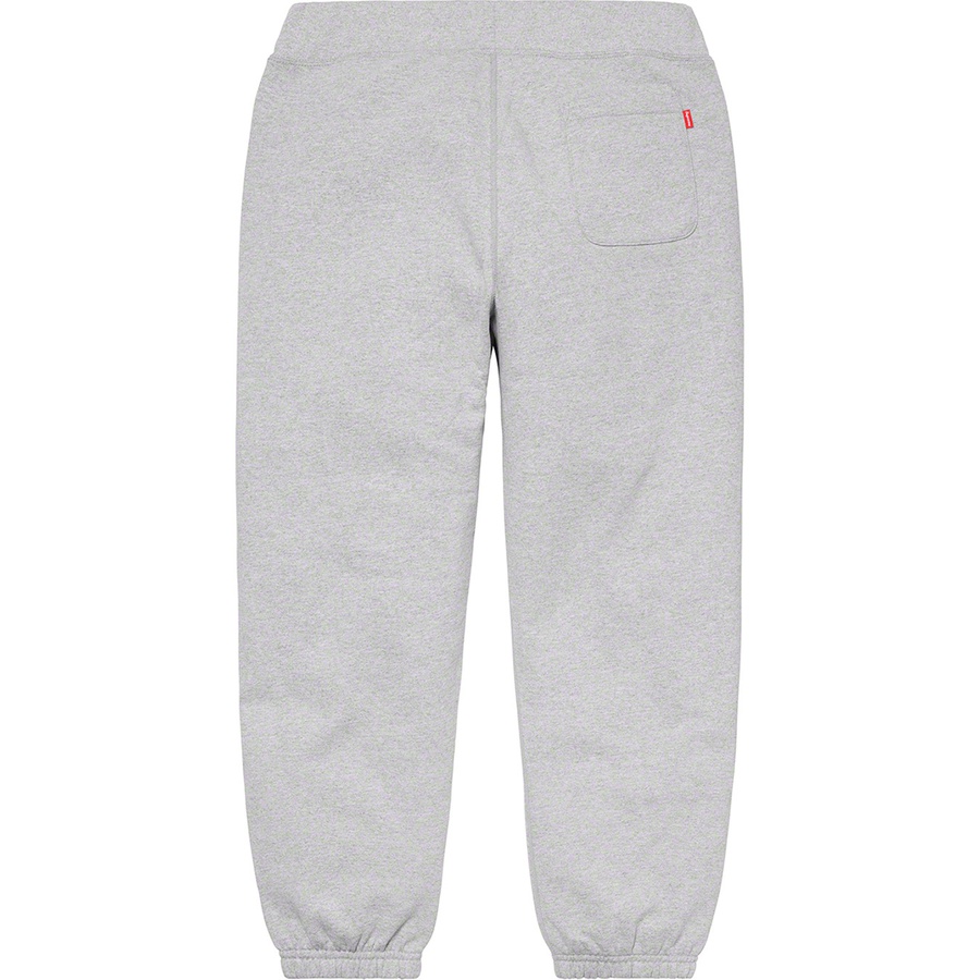 Details on S Logo Sweatpant Heather Grey from spring summer 2020 (Price is $158)