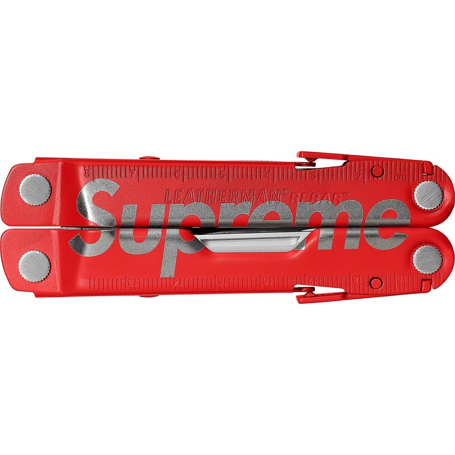 Details on Supreme Leatherman Rebar Red from spring summer
                                                    2020 (Price is $118)