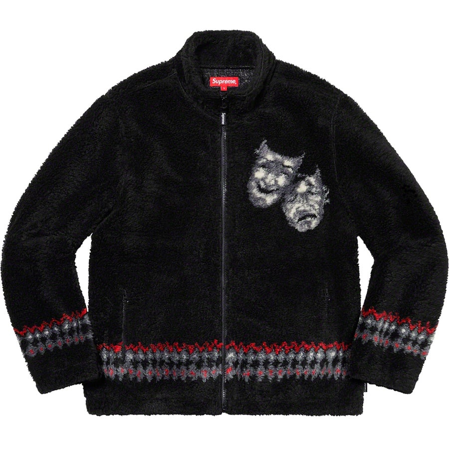 Details on Drama Mask Fleece Jacket Black from spring summer
                                                    2020 (Price is $198)