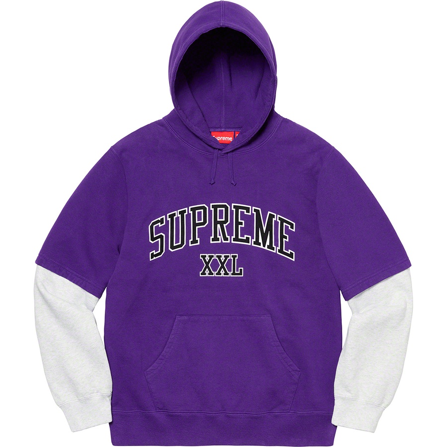 Details on XXL Hooded Sweatshirt Purple from spring summer 2020 (Price is $158)