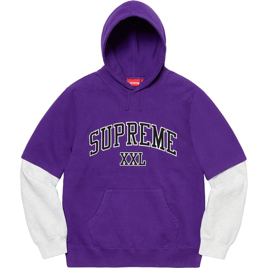 Details on XXL Hooded Sweatshirt Purple from spring summer
                                                    2020 (Price is $158)