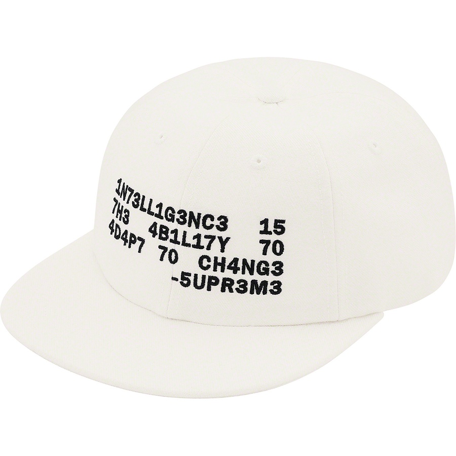 Details on Intelligence 6-Panel White from spring summer
                                                    2020 (Price is $44)