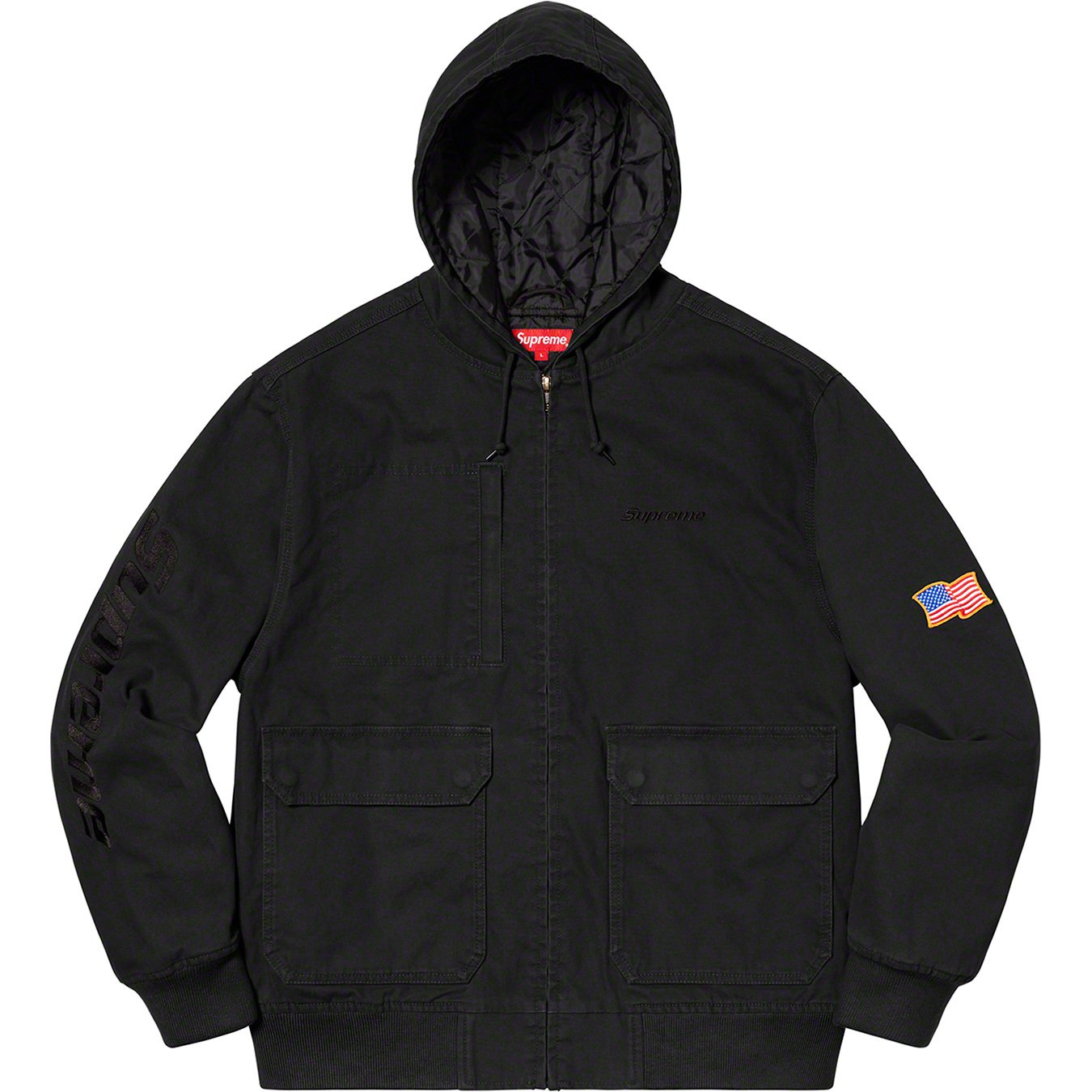 Canvas Hooded Work Jacket - spring summer 2020 - Supreme