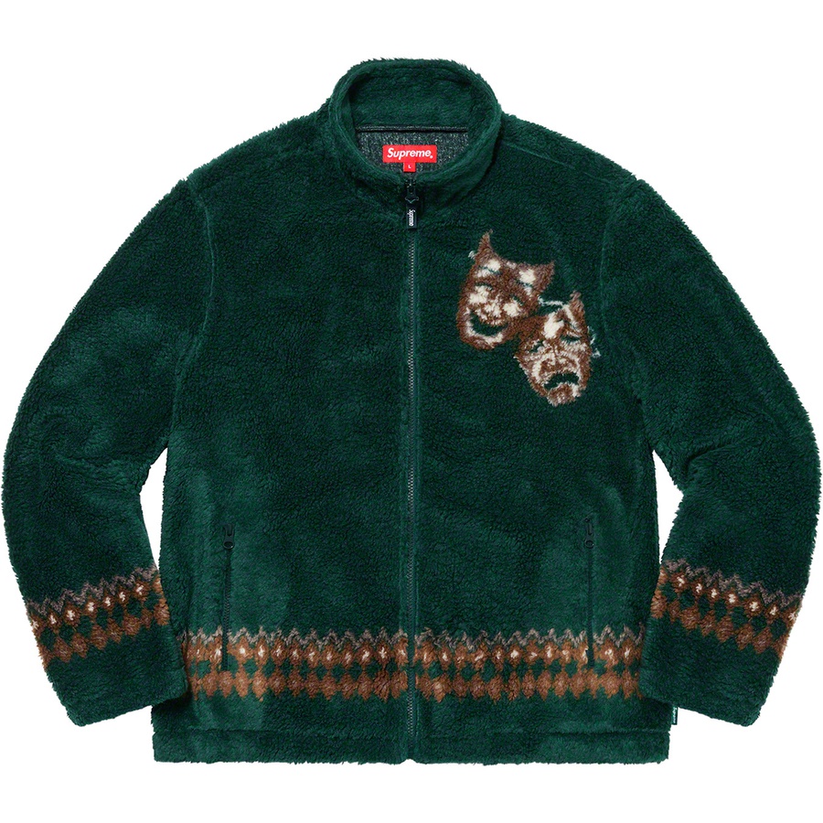 Details on Drama Mask Fleece Jacket Dark Green from spring summer
                                                    2020 (Price is $198)