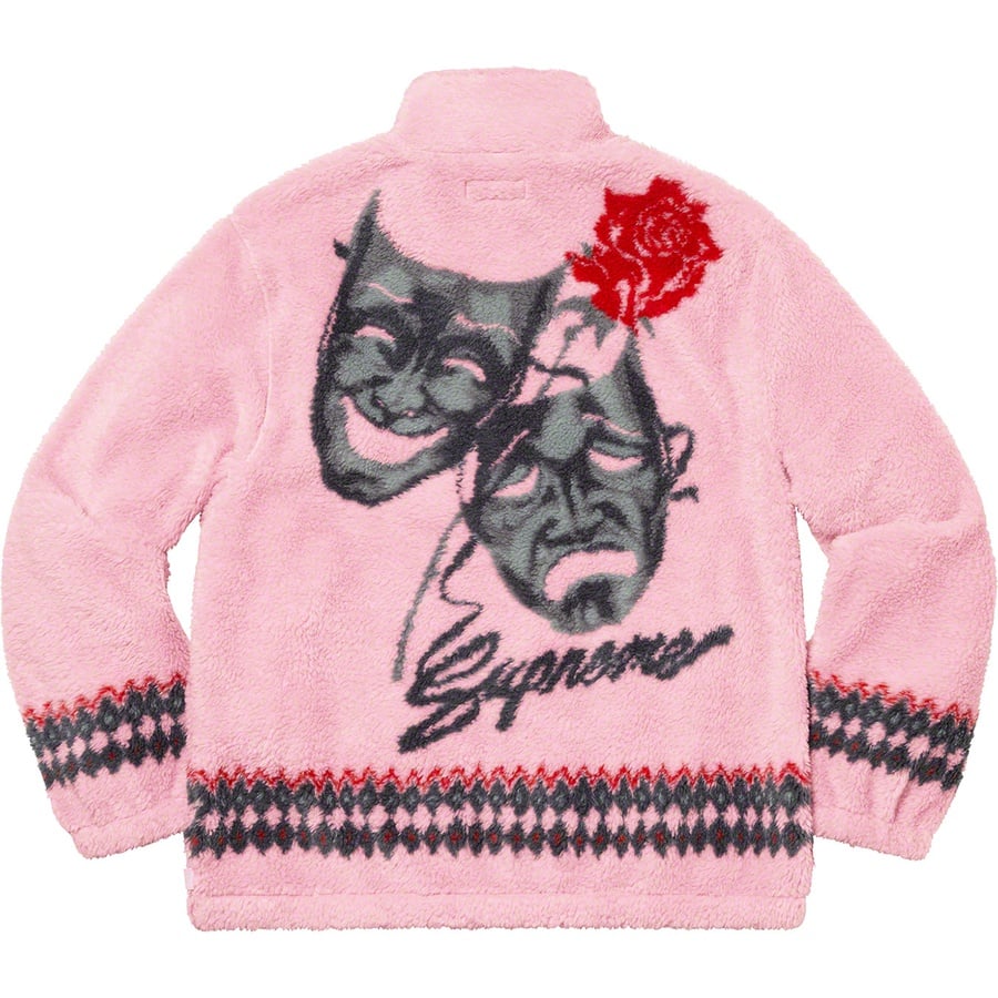 Details on Drama Mask Fleece Jacket Pink from spring summer
                                                    2020 (Price is $198)