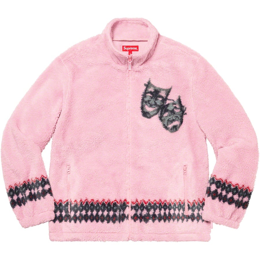 Details on Drama Mask Fleece Jacket Pink from spring summer
                                                    2020 (Price is $198)