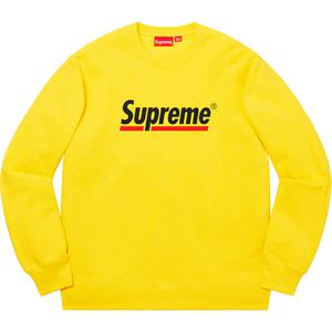 Underline Crewneck - spring summer 2020 - Supreme