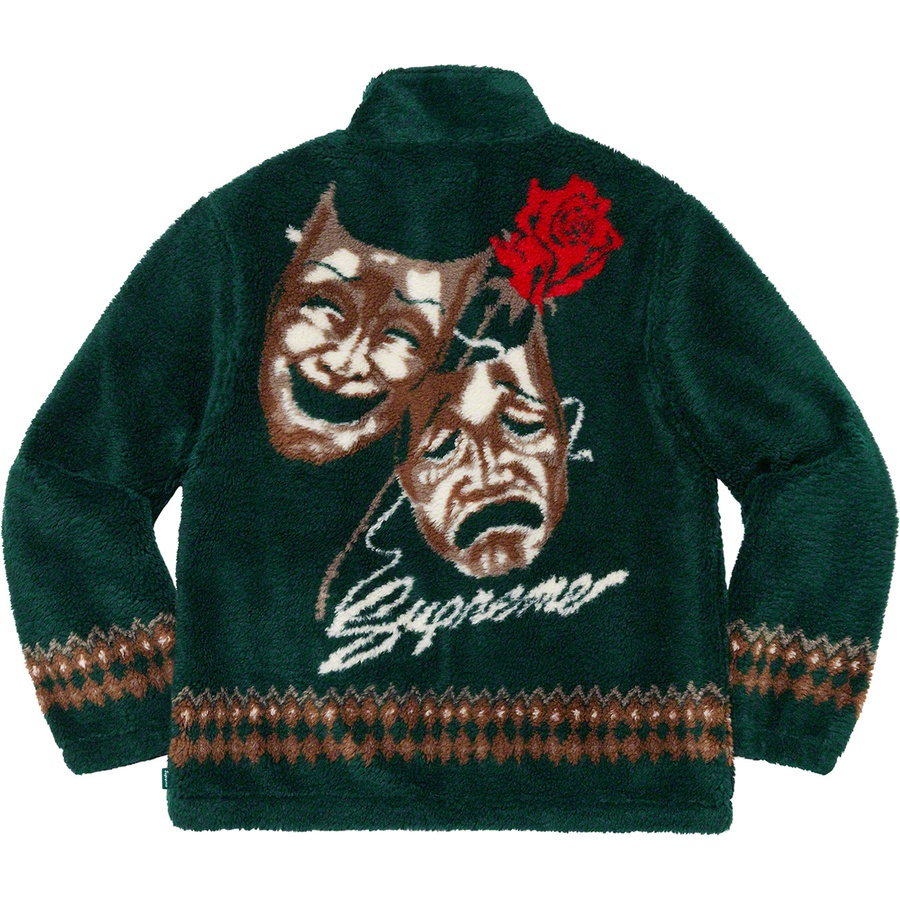 Details on Drama Mask Fleece Jacket Dark Green from spring summer
                                                    2020 (Price is $198)