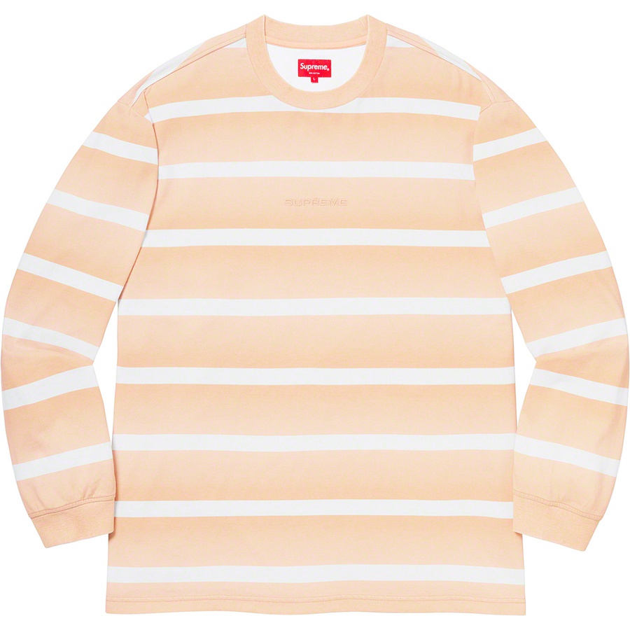 Details on Fade Stripe L S Top Tan from spring summer
                                                    2020 (Price is $78)