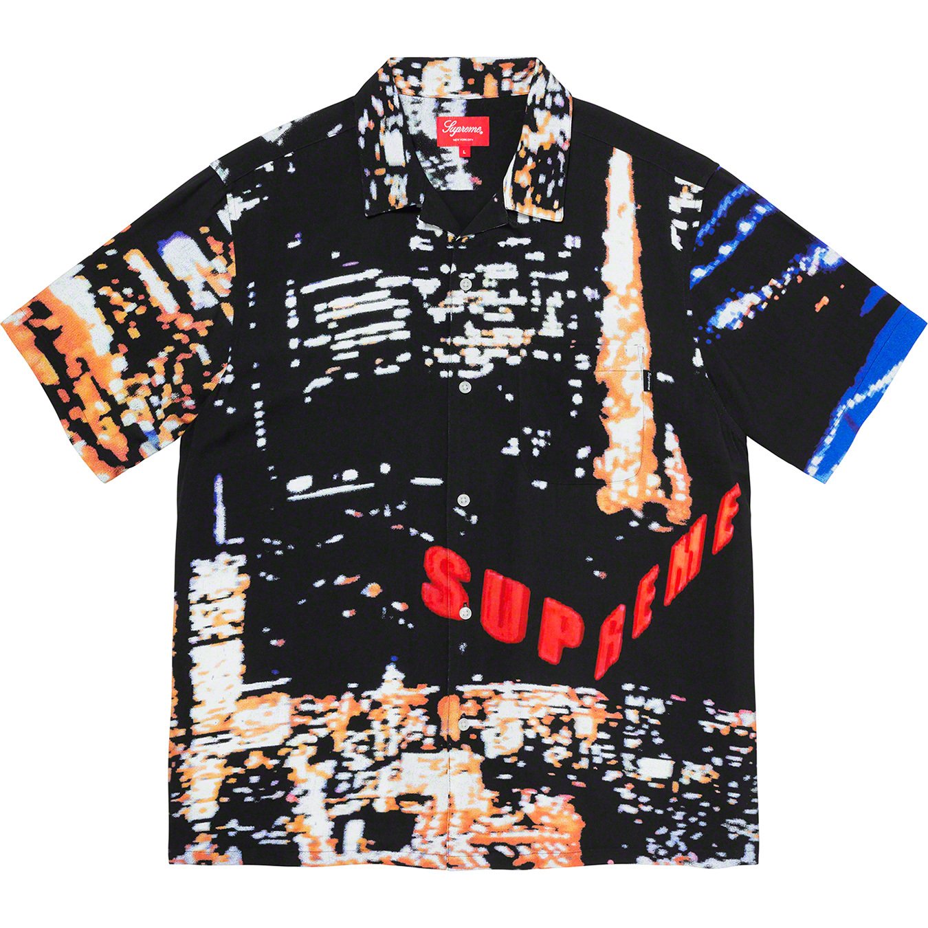 2020SS　Supreme City Lights Rayon Shirts