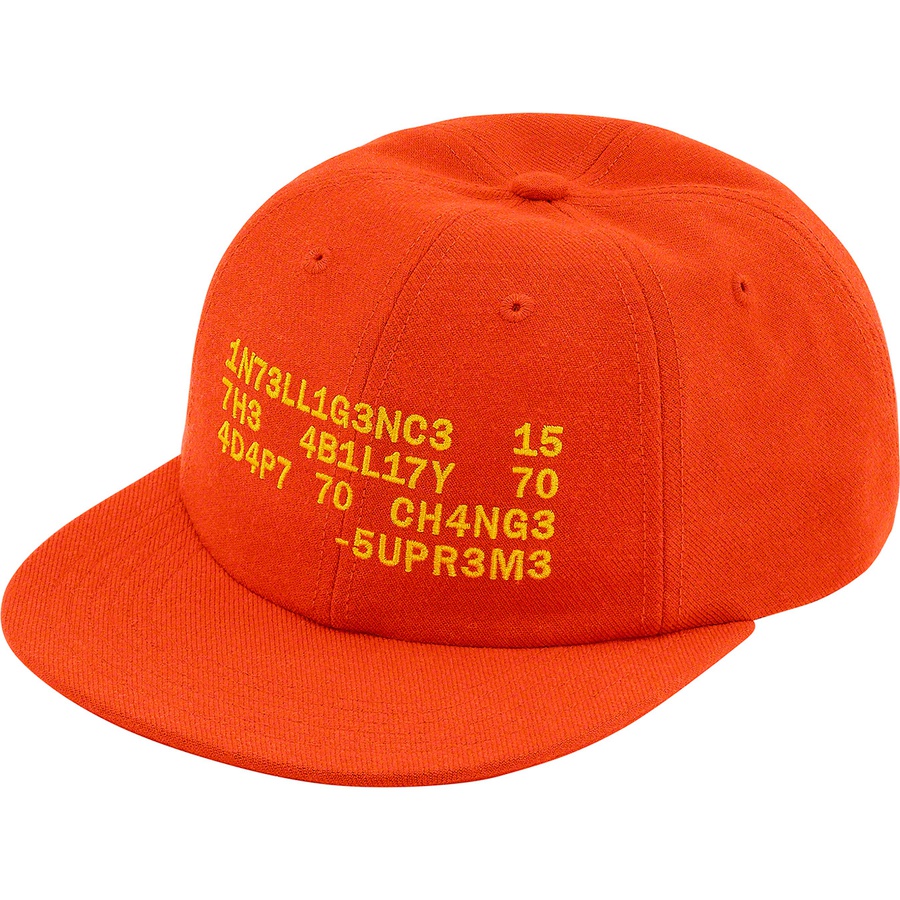 Details on Intelligence 6-Panel Orange from spring summer 2020 (Price is $44)