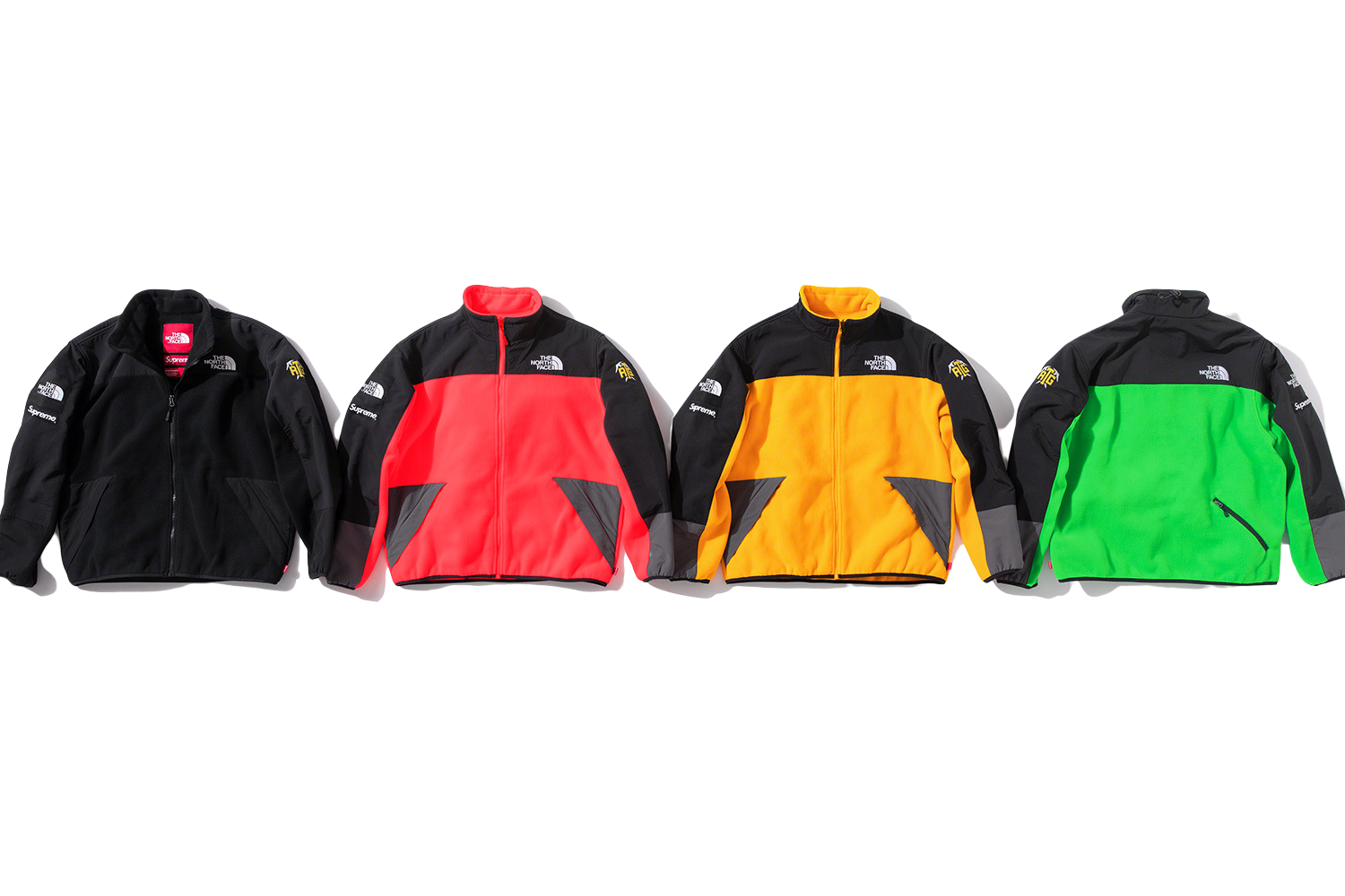 north face fleece supreme