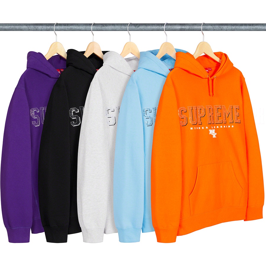 Supreme Gems Hooded Sweatshirt released during spring summer 20 season