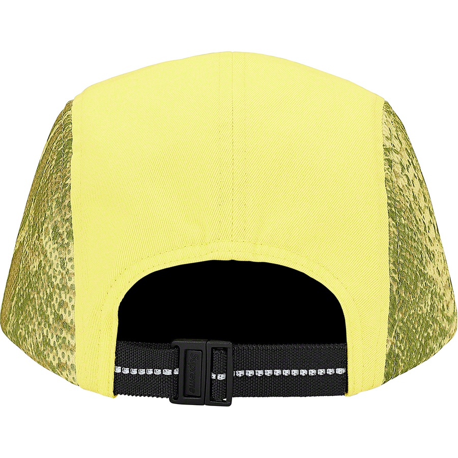 Details on Snakeskin Mesh Camp Cap Pale Green from spring summer 2020 (Price is $48)