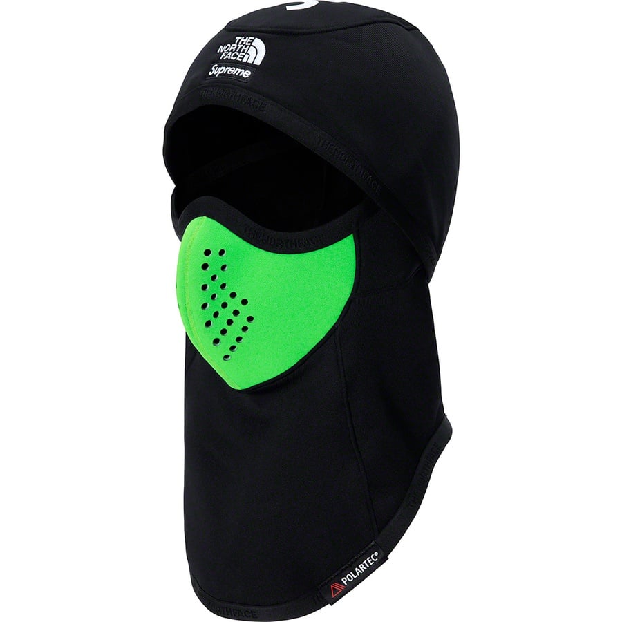 Details on Supreme The North Face RTG Balaclava Bright Green from spring summer
                                                    2020 (Price is $88)